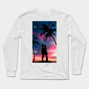 Tropical Kiss Long Sleeve T-Shirt